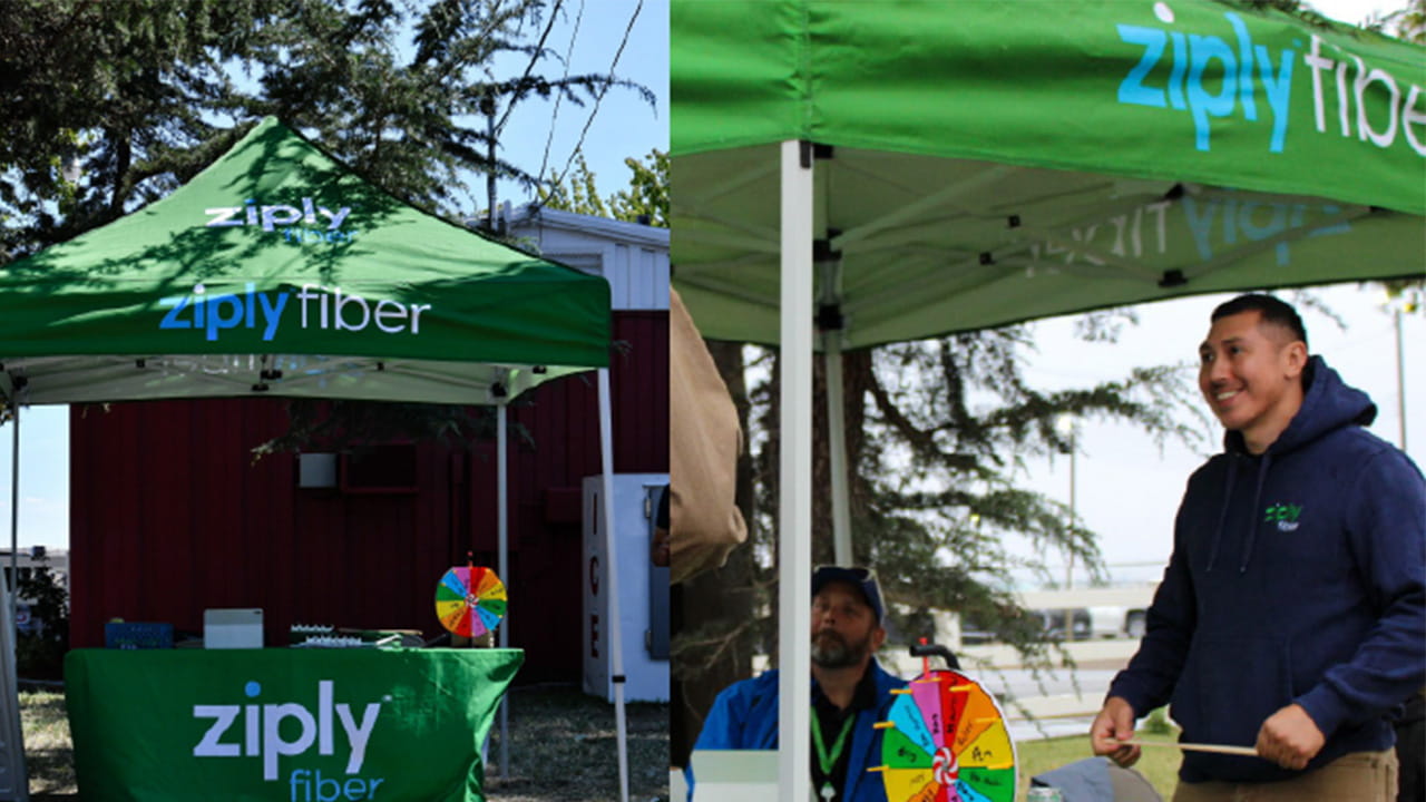 Ziply Fiber sponsors wifi at the rodeo