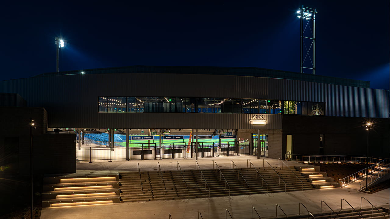 Hillsboro Hops Stadium entrance