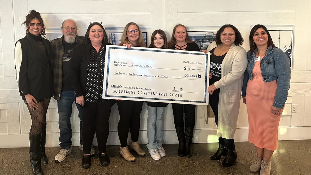 Jenn Harvey hard a work for the hope charity