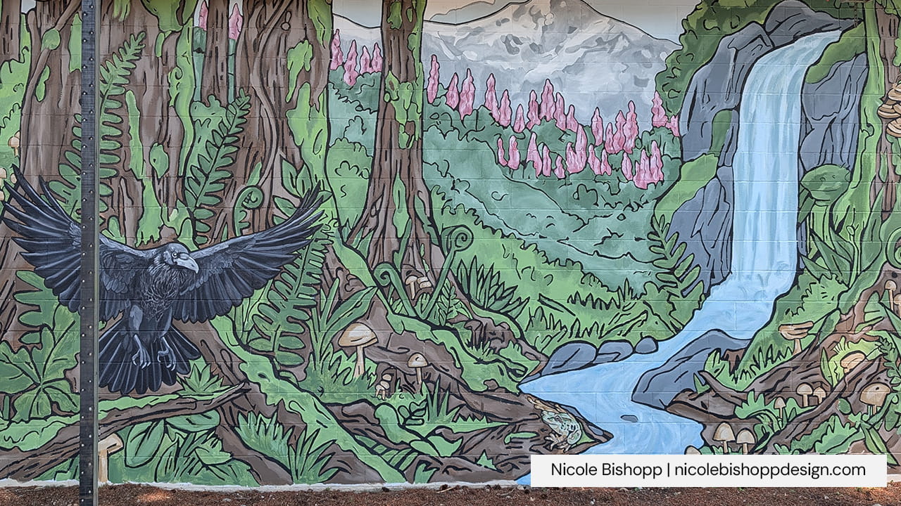 Artist Nicole Bishop's work