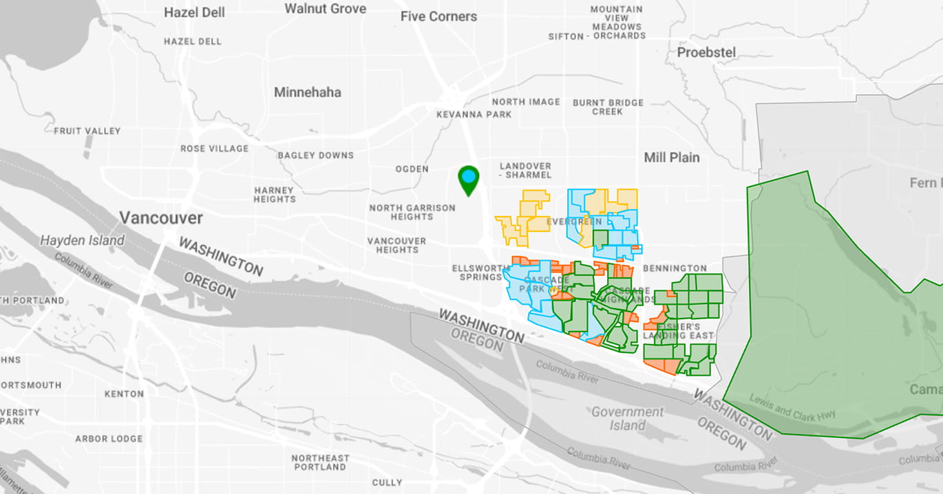 Vancouver Map