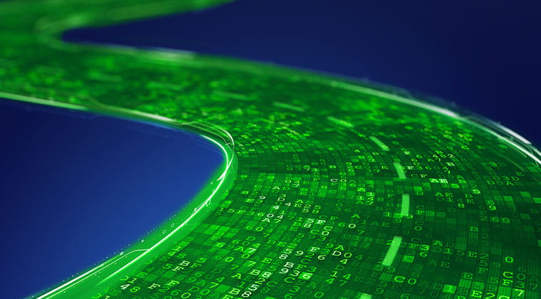 green code wave