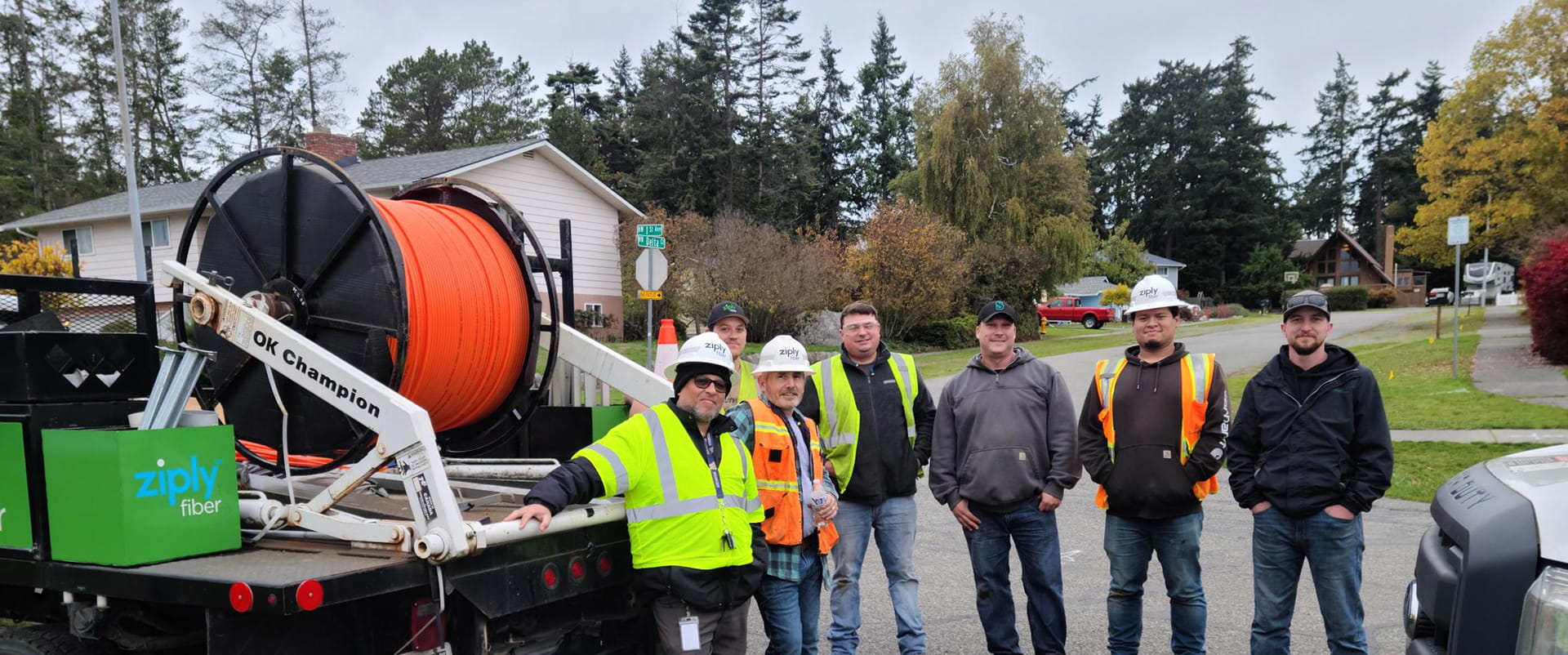 Ziply Fiber construction team is bringing high-speed fiber