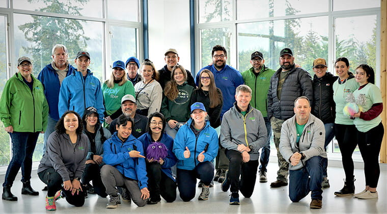 Washington Camp Korey day of service volunteers